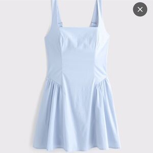 Abercrombie & Fitch Mila Dipped-Waist Mini Dress